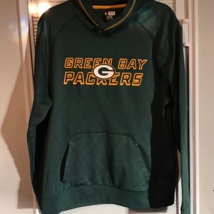 NFL Green Day packers tx3 warm hoodie Mens large